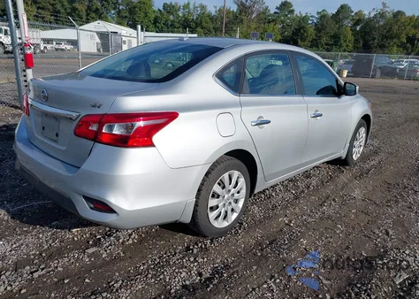 2017 Nissan Sentra Sv из США, поврежденный, VIN 3N1AB7AP6HY406629